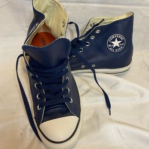 Converse All Stars blue leather